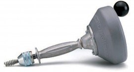 RIDGID K-25-BP Hand Spinner with C-1IC Bulb Auger Cable -