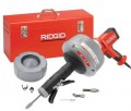 RIDGID K-45AF-7 Sink Machine w/ C-1lC, C-6, C-21, T-250 Tool Set and Carrying Case-