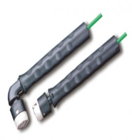 RKC ST-230L L-Shaped Surface Temperature Sensor with DP-700 connector and case, 300&amp;deg;C, spiral cable-