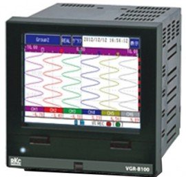 RKC VGR-B Paperless Recorder with digital input/output, 6 channels-