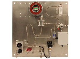 RKI 30-0954RK-264 Aspirator Panel with flow switch for 2 oxygen or toxic direct connect or S2 transmitters-