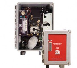 RKI 35-3001-08 Sample Draw Sensor, combustible (0 to 100% LEL), carbon monoxide (0 to 300 ppm)-