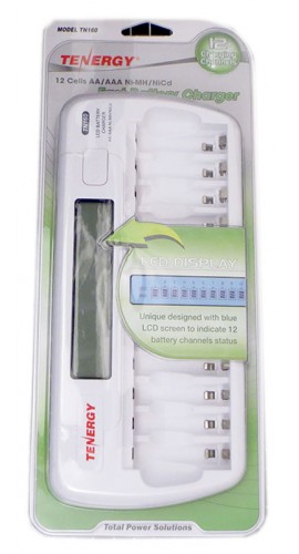 RKI 49-3106RK NiMH Battery Charger, 12 x AA-