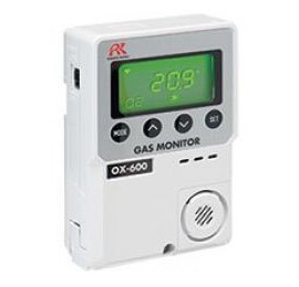 RKI OX-600 Oxygen Monitor, 0 to 25% volume, 65.6&#039;-