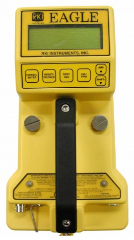RKI EAGLE Portable Multi-Gas Detector, LEL and PPM/O<sub>2</sub>/AsH<sub>3</sub>, 0 to 0.2 ppm-