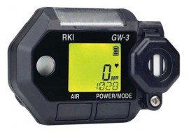 RKI GasWatch3 Single-Gas Detector with alligator clip, CO/O&lt;sub&gt;2&lt;/sub&gt; combination-