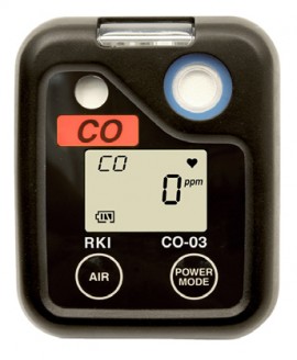 RKI 73-0060-56 CO-O3 Gas Monitor with calibration kit-