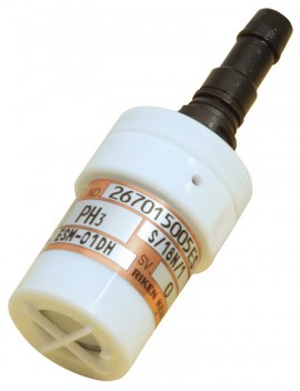 RKI ESM-01DH-PH3 ESM-01 Plug-In Phosphine Sensor, 0 to 1 ppm-