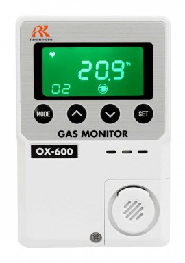 RKI OX-600 Single-Gas Detector, O&lt;sub&gt;2&lt;/sub&gt;, 24 V DC-