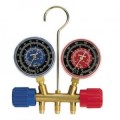 Robinair 40153 Brass 2-Way Charging Manifold with Hose Set, 36&amp;quot;-