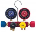 Robinair 42216 Aluminum 4-Way Charging Manifold with Hose Set, 60&amp;quot;-