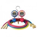 Robinair 43186 Digital Gauge 2-Way Charging Manifold with Hose Set-