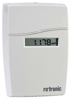 Rotronic CF5-W-DISP CO<sub>2</sub> and Temperature Transmitter with Screen-