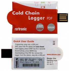 Rotronic TL-CC1 Cold Chain Temperature Logger-