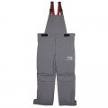 Salisbury ACB10030TW-2XL 100 cal Flash Protection Bib Overalls 2XL, Red/Grey-