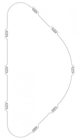 Salisbury AFLENSU Inner Anti-Fog Lens for PRO-HOOD-
