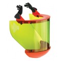Salisbury AS1000 10 cal shield with ASCP chin cup and bracket-
