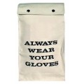 Salisbury GB112 26 oz. Canvas Glove Bag, Dim: 9&quot; x 14&quot;-