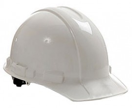 Salisbury N10R010000 Type 1 Class E Front Brim Hard Hat with Ratchet Adjustment-