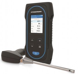 Sauermann Si-CA 030 Kit 3AH Combustion Analyzer Kit with 7&amp;quot; probe, O&lt;sub&gt;2&lt;/sub&gt;/CO/NO-