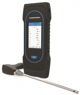 Sauermann Si-CA 2302D Gas Analyzer Kit with 12&amp;quot; probe, O&lt;sub&gt;2&lt;/sub&gt;/CO-