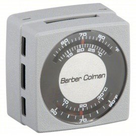 Schneider Electric 2211-013 Barber Colman Reverse Pneumatic Proportional Thermostat, 55 to 85&amp;deg;F, 1 pipe-