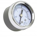 Schneider Electric 2420-001 1.5&quot; Diameter Pressure Gauge, 0 to 30 psi, 1/8&quot; MNPT center back air connection-