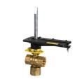 Schneider Electric VB-2313-500-9-04 Body/Linkage Assembly with 3-way ball valve, NPT, brass, 2.4 Cv-