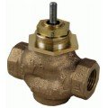 Schneider Electric VB-7213-0-4-05 2-Way Brass Trim Globe Valve Body with soft seats and threaded NPT, stem up open, 0.75&amp;quot;, 5.5 Cv-