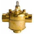Schneider Electric VM3213 Erie PopTop Non-Steam Control Valve, 1/2", 3-way, sweat, 4CV, brass-