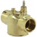 Schneider Electric VT2213 Erie PopTop General Control Valve, 1/2", 2-way, sweat, 3.5CV, brass-
