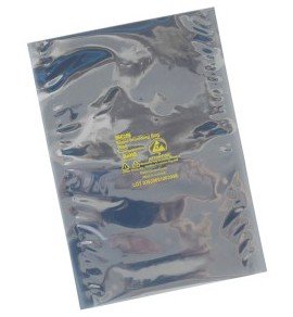 SCS 1006.258 1000 Series Metal-In Static Shield Bag, 6.25 x 8&amp;quot;, 100 EA-