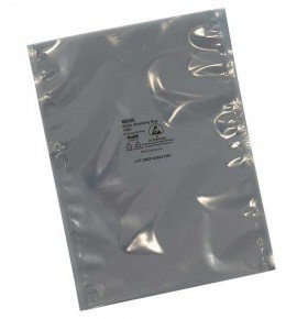 SCS 15046 1500 Series Metal-Out Static Shielding Bags, 4 x 6", 100-Pack-