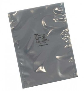 SCS 15068 1500 Series Metal-Out Static Shielding Bags, 6 x 8", 100-Pack-