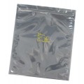 SCS 300610 1000 Series Metal-In Static Shielding Bags with Zipper, 6 x 10", 100-Pack-