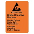 SCS 7101 RS-471 Reusable Caution Labels, 1.8 x 2.5",  Roll of 500-