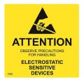SCS 7202 RS-471 Destructible Caution Labels, 2 x 2", 500-Pack-
