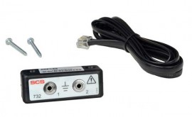 SCS 732 Dual Remote Wrist Strap Input Jack for 724 Workstation Monitors-