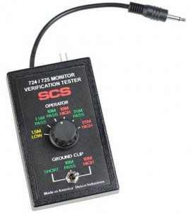 SCS 770065 Verification Tester for 724 and 725 Monitors-