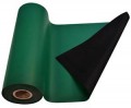 SCS 770077 R3 Dissipative Rubber Worksurface Mat Roll, 18&amp;quot; x 50', Green-