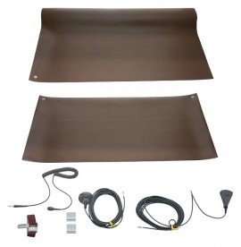 SCS 8021 Workstation Grounding Kit, Brown-