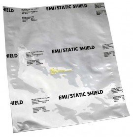 SCS 817I1010 Metal-In Static Shield Bags, 10 x 10in, 100-Pack-
