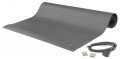 SCS 8810 Table Mat Kit, 2-Layer Rubber, 8800 Series, 2x4, Grey-