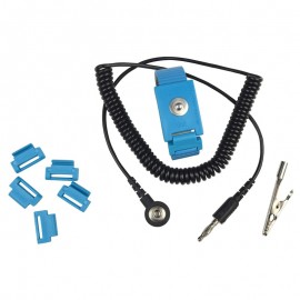 SCS AMWS121M Adjustable Metal Wrist Strap with 12ft Cord-