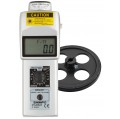 SHIMPO DT-205LR-S12 Combination LCD Tachometer with laser sensor and contact adapter, 12"-