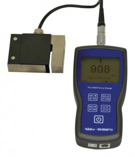 SHIMPO FG-7000L-R-100 Digital Force Gauge/Data Logger with ring type load cell, 22,000 lbs-