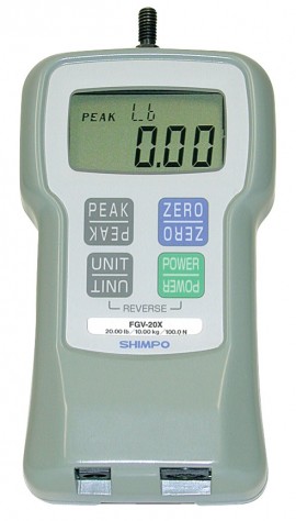 SHIMPO FGE-5XY Digital Force Gauge 5lb/2.000kg/20.00N-