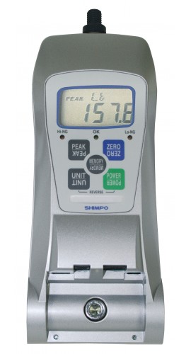 SHIMPO FGV-500HXY High Capacity Digital Force Gauge, 500 lbs-