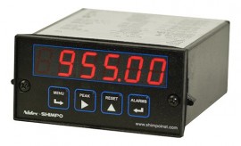 Shimpo PM-RMA-1R0C5 AC AMP Panel Meter, contact relay output, USB-