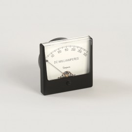 Simpson 02615 AC Ammeter Wide-Vue Analog Panel Meter, 0 to 30, 2.5"-